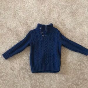 GAP Toddler Sweater (3T) with Fleece Collar